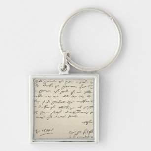 Brief van Sir Francis Drake Sleutelhanger