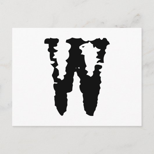 Brief W Briefkaart (Voorkant)