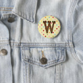 Brief W Ronde Button 5,7 Cm (In situ)