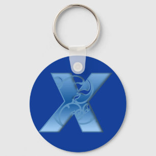 Brief X Sleutelhanger