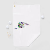 Brief "YOD" Golfhanddoek (Insitu)