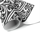 Brief Z Middeleeuws Monogram Art Nouveau Cadeaupapier (Rol Hoek)