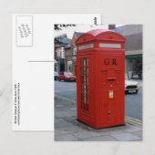 Briefbus 1929 van de Britse George V Briefkaart (Voorkant / Achterkant)