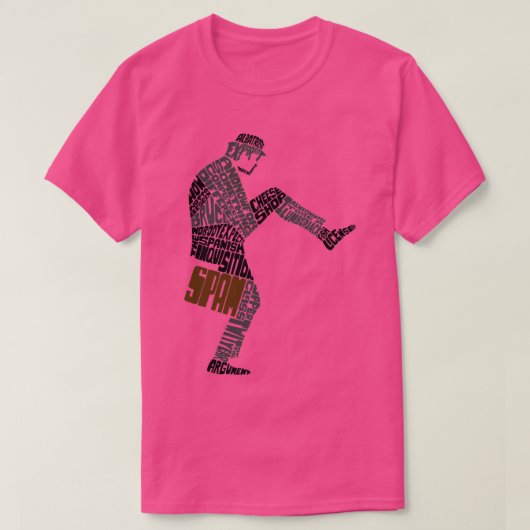 Briefcase Full of Spam light bkgd T-shirt (Design voorkant)