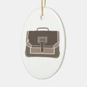 Briefcase Keramisch Ornament (Links)