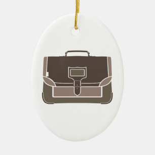 Briefcase Keramisch Ornament