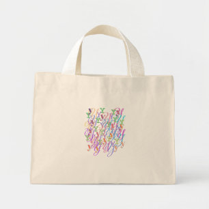 Briefconfetti "Y" Mini Tote Bag