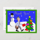 Briefdrager Bedankkaarten Briefkaart (Voorkant / Achterkant)