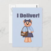 Briefdrager Briefkaart (Voorkant / Achterkant)