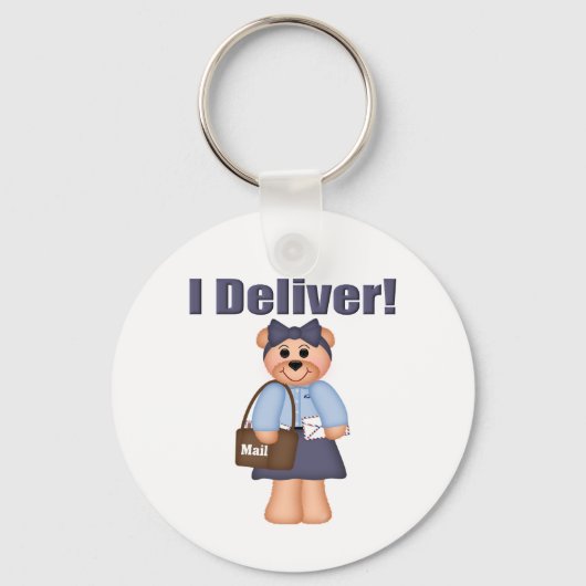 Briefdrager Sleutelhanger (Voorkant)