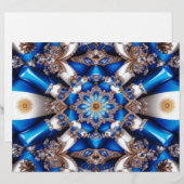 Briefhoofd met Argentijnse kleuren Design (Voorkant / Achterkant)