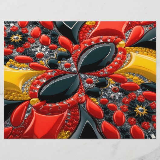 Briefhoofd met Duitsland Kleuren Design (Voorkant)