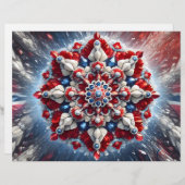 Briefhoofd met Noorwegen Kleuren Design (Voorkant / Achterkant)