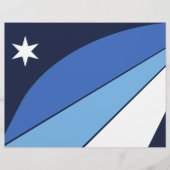 Briefhoofd met vlag van Columbia, South Carolina (Voorkant)