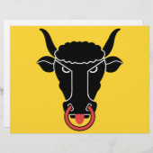 Briefhoofd met Vlag van het kanton Uri, Zwitserlan (Voorkant / Achterkant)