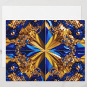 Briefhoofd met Zweden Kleuren Design (Voorkant / Achterkant)