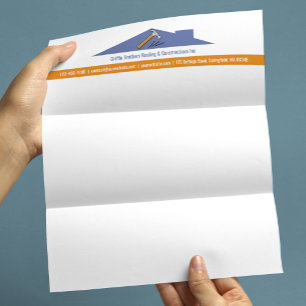 Briefhoofd Sjabloon Dakconstructie
