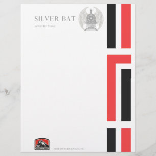  briefhoofd, treinbriefpapier briefhoofd