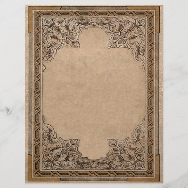  briefhoofd voor het Shadows-boek (Voorkant)