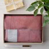 BRIEFHOUDER IN RODE HOUT TISSUEPAPIER (Geschenk)