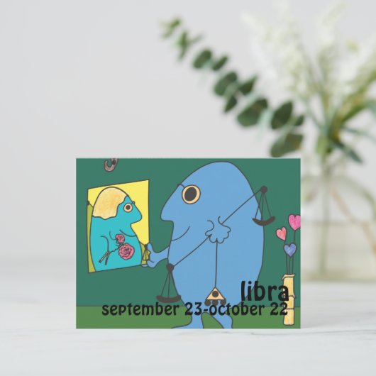 Briefkaart (Staand voorkant)