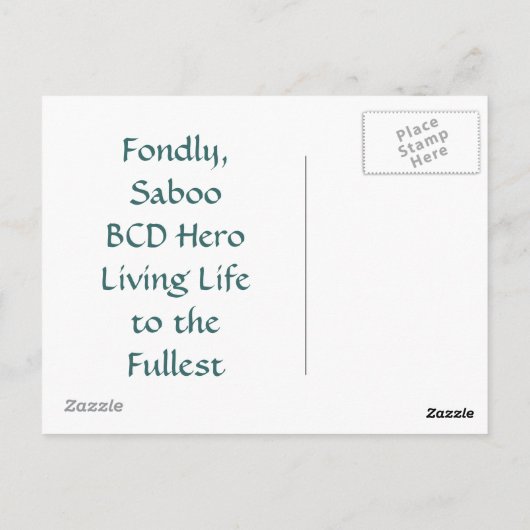 Briefkaart (Achterkant)