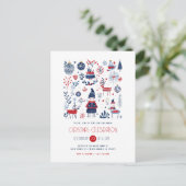 Briefkaart (Staand voorkant)