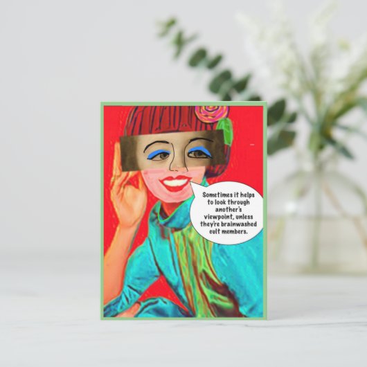 BRIEFKAART (Staand voorkant)