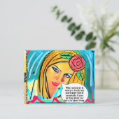 Briefkaart (Staand voorkant)