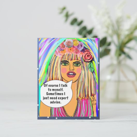 BRIEFKAART (Staand voorkant)