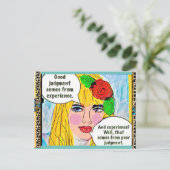 Briefkaart (Staand voorkant)