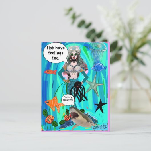 BRIEFKAART (Staand voorkant)