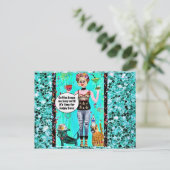 Briefkaart (Staand voorkant)