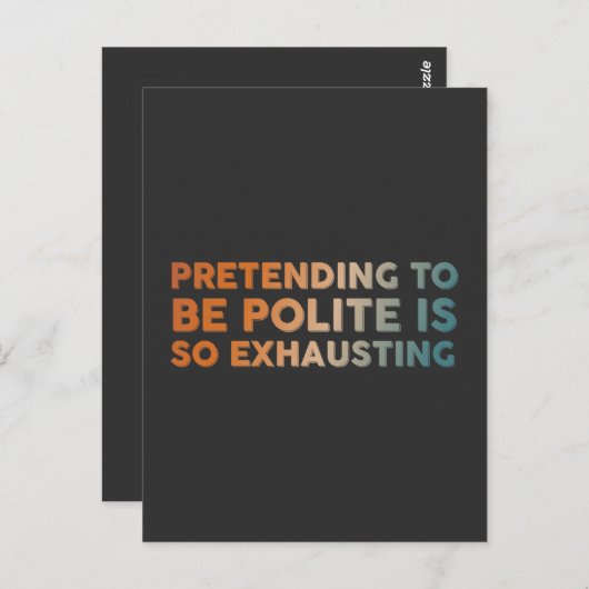 Briefkaart (Voorkant / Achterkant)