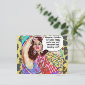 Briefkaart (Staand voorkant)