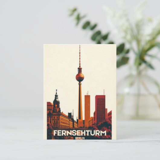 Briefkaart (Staand voorkant)