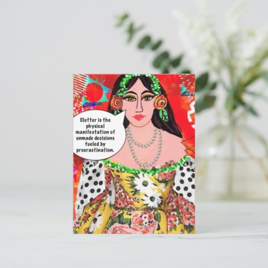 BRIEFKAART (Staand voorkant)