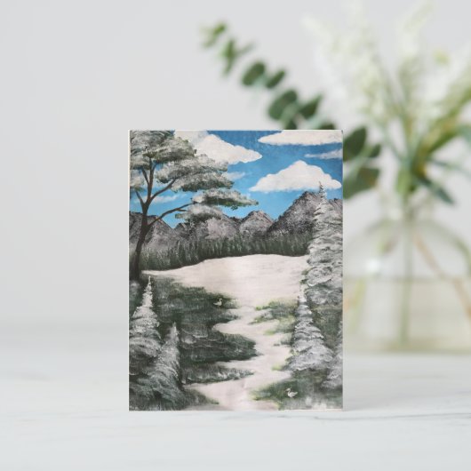 Briefkaart (Staand voorkant)