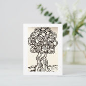 Briefkaart (Staand voorkant)