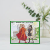 Briefkaart (Staand voorkant)