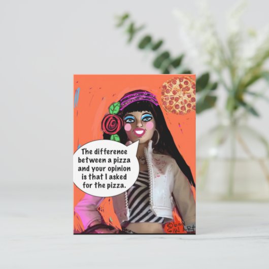 BRIEFKAART (Staand voorkant)