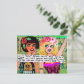 Briefkaart (Staand voorkant)