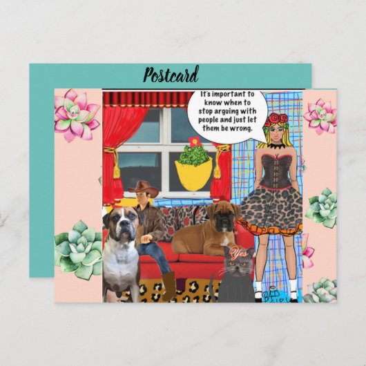 Briefkaart (Voorkant / Achterkant)