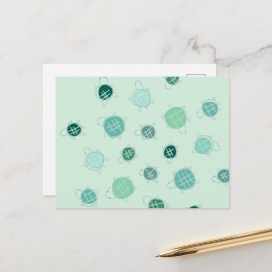 briefkaart (Voorkant / Achterkant in situ)