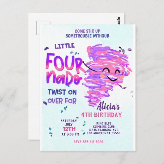 Briefkaart (Voorkant / Achterkant)