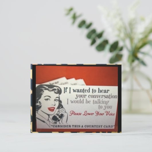 BRIEFKAART (Staand voorkant)