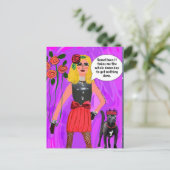 BRIEFKAART (Staand voorkant)