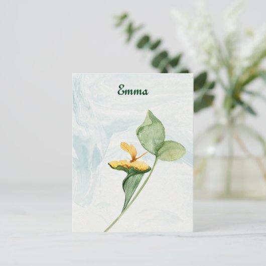 Briefkaart (Staand voorkant)