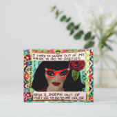 Briefkaart (Staand voorkant)