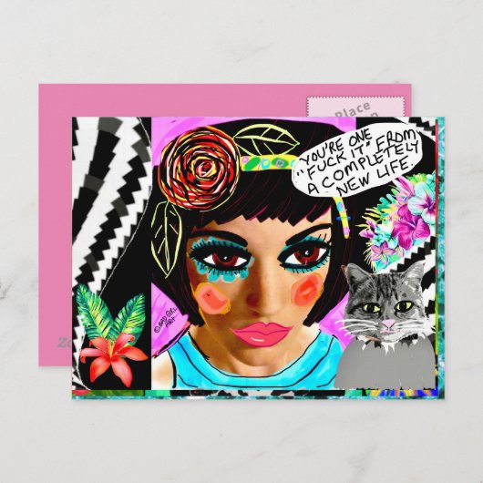 Briefkaart (Voorkant / Achterkant)